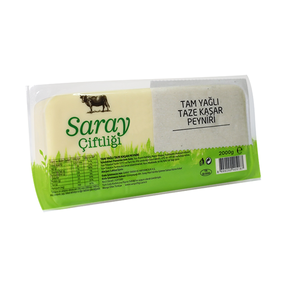 Tam Yağlı Taze Kaşar 2000g